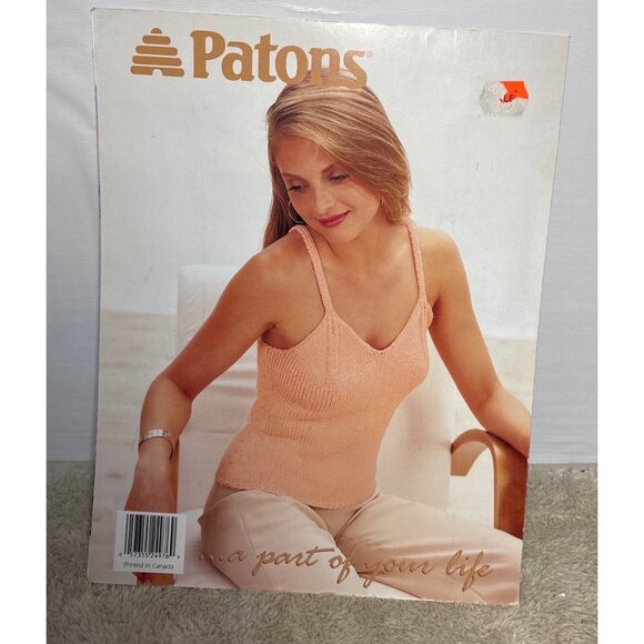Patons Designer Series Knitting Patterns Katrina Twin Set & Elegant Shawl - Picture 5 of 5